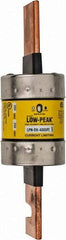 Cooper Bussmann - 250 VAC/VDC, 400 Amp, Time Delay General Purpose Fuse - Bolt-on Mount, 8-5/8" OAL, 100 at DC, 300 at AC (RMS) kA Rating, 2-3/8" Diam - USA Tool & Supply