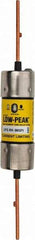 Cooper Bussmann - 300 VDC, 600 VAC, 90 Amp, Time Delay General Purpose Fuse - Fuse Holder Mount, 7-7/8" OAL, 100 at DC, 300 at AC (RMS) kA Rating, 1-39/64" Diam - USA Tool & Supply