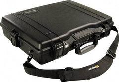 Pelican Products, Inc. - 17-1/4" Wide x 4-7/8" High, Laptop/Tablet Case - Black, Polypropylene - USA Tool & Supply