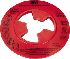 3M - Face Plate Disc Backing Pad - 4-1/2 Inch Diameter x 7/8 Inch Thick - USA Tool & Supply
