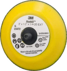 3M - Disc Backing Pad - 15,000 RPM - USA Tool & Supply