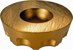 Kennametal - RDHW2006M0 None Grade X500 Carbide Milling Insert - TiN/TiC/TiN Finish, 1/4" Thick, 0.787" Inscribed Circle - USA Tool & Supply