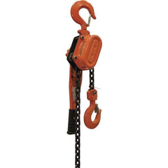 Vestil - 6,000 Lb Lifting Capacity, 5' Lift Height, Lever Hoist - Made from Chain - USA Tool & Supply
