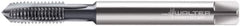 Walter-Prototyp - M1.2x0.25 Metric, 2 Flute, Bright Finish, Powdered Metal Spiral Point Tap - Plug Chamfer, Right Hand Thread, 40mm OAL, 5mm Thread Length, 2.5mm Shank Diam, 6HX Class of Fit, Series 202161 - Exact Industrial Supply