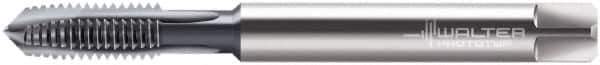 Walter-Prototyp - M1.8x0.35 Metric, 2 Flute, Bright Finish, Powdered Metal Spiral Point Tap - Plug Chamfer, Right Hand Thread, 40mm OAL, 5mm Thread Length, 2.5mm Shank Diam, 6HX Class of Fit, Series 202161 - Exact Industrial Supply