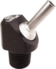 QPM Products - 0.11" Hose Inside Diam, Coolant Hose Nozzle - NPT, for Use with CNC Lathes - USA Tool & Supply