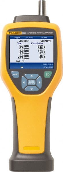 Fluke - Thermometer/Hygrometers & Barometers Type: Particle Counter Maximum Relative Humidity (%): 95.00 - USA Tool & Supply