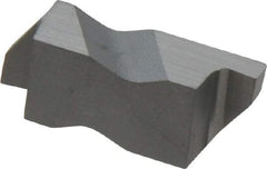 Kennametal - 3078NG Grade K68, 1.98mm Cutting Width Carbide Grooving Insert - 2.39mm Max Depth of Cut, Right Hand, 0.19mm Corner Radius, Uncoated - USA Tool & Supply