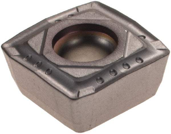 Walter - P4846 E57 Grade WXP40 Carbide Indexable Drill Insert - TiCN Finish, Square, 12.24mm Inscribed Circle - USA Tool & Supply