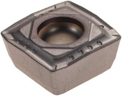 Walter - P4846 E57 Grade WXP40 Carbide Indexable Drill Insert - TiCN Finish, Square, 12.24mm Inscribed Circle - USA Tool & Supply