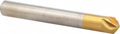 M.A. Ford - 1/4" Head Diam, 1/4" Shank Diam, 6 Flute 100° High Speed Steel Countersink - USA Tool & Supply