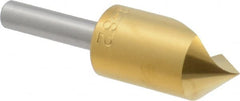 M.A. Ford - 5/8" Head Diam, 1/4" Shank Diam, 1 Flute 82° High Speed Steel Countersink - USA Tool & Supply