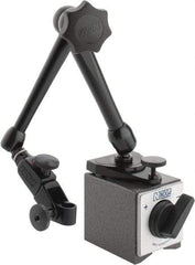 Noga - 60mm Long x 1-31/32" Wide Magnetic Indicator Base with On/Off Switch - 80 Kg Magnetic Pull - USA Tool & Supply