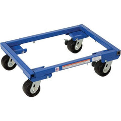 Vestil - 2,000 Lb Capacity Steel Dolly - 34" Long x 24" Wide - USA Tool & Supply