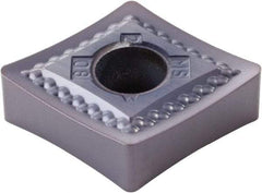 Kennametal - CNMG432 MS Grade KCU25 Carbide Turning Insert - AlTiN Finish, 80° Diamond, 1/2" Inscr Circle, 3/16" Thick, 1/32" Corner Radius - USA Tool & Supply