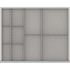 LISTA - 10-Compartment Drawer Divider Layout for 3.15" High Drawers - USA Tool & Supply