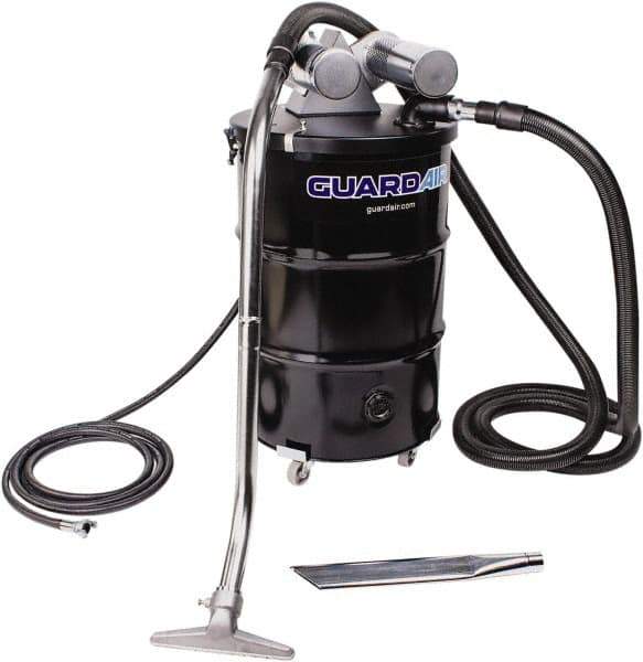 Guardair - 55 Gal, Steel Tank, Wet/Dry, Vacuum - 25 hp - USA Tool & Supply