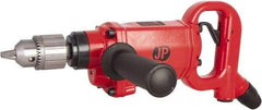 PRO-SOURCE - 1/2" Keyed Chuck - D-Handle with Side Handle, 1,200 RPM, 2.36 LPS, 5 CFM, 1 hp, 90 psi - USA Tool & Supply