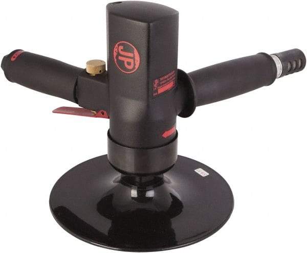 PRO-SOURCE - 7" Max Disc, 5,000 RPM, Pneumatic Handheld Disc Sander - 3.9 CFM, 1/4" Inlet, 0.8 hp, 90 psi - USA Tool & Supply