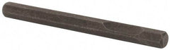 PRO-SOURCE - 1-1/2" OAL, 1/8" Shank Diam, Hex Chisel - Hex Drive, Hex Shank, Alloy Steel - USA Tool & Supply