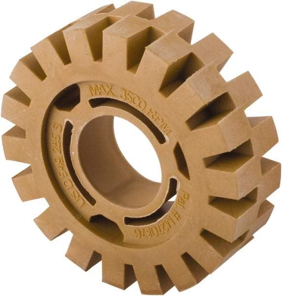 PRO-SOURCE - 4" Diam Angle & Disc Grinder Eraser Wheel - For Use with Utility Surface Blasters - USA Tool & Supply