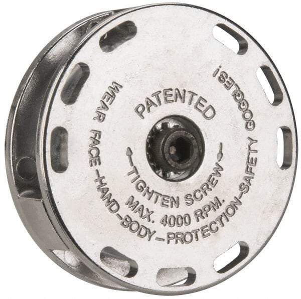 PRO-SOURCE - 2-5/8" Diam Angle & Disc Grinder Adapter - For Use with 11mm Wire Brushes & Utility Surface Blasters - USA Tool & Supply