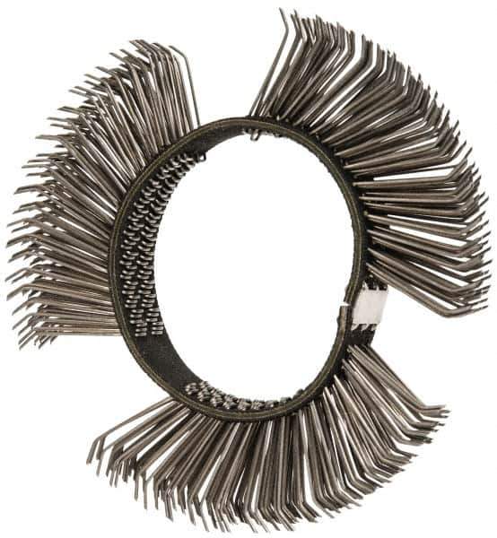 PRO-SOURCE - 4" Diam Angle & Disc Grinder Brush - For Use with Utility Surface Blasters - USA Tool & Supply