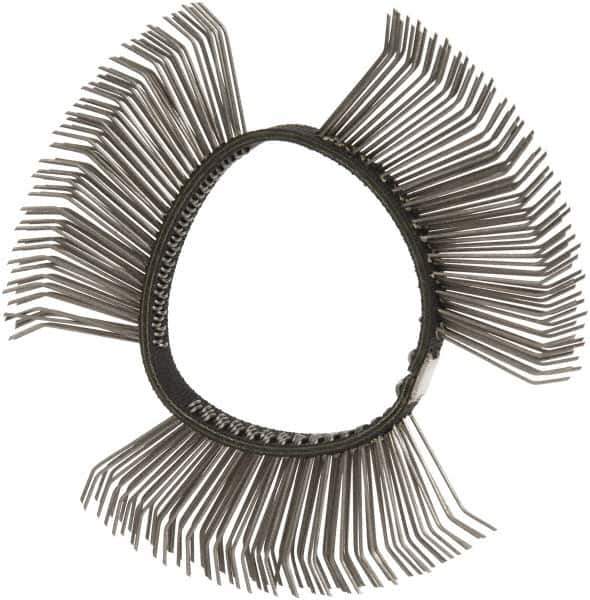 PRO-SOURCE - 4" Diam Angle & Disc Grinder Brush - For Use with Utility Surface Blasters - USA Tool & Supply