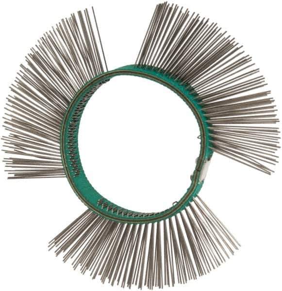 PRO-SOURCE - 4" Diam Angle & Disc Grinder Brush - For Use with Utility Surface Blasters - USA Tool & Supply