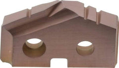 Allied Machine and Engineering - 7/8" Diam x 5/32" Thick, Seat Code 1, 132° Included Angle Spade Drill Insert - AM200 Coated, Cobalt, Grade Super Cobalt, Series GEN2 T-A - USA Tool & Supply