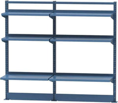 Lista - Steel Workbench & Workstation Riser Combination - 48" High, Use with 72" Long Workbenches - USA Tool & Supply
