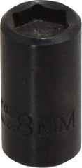 Proto - 1/4" Drive, Power Socket - 6 Points, 15/16" OAL - USA Tool & Supply