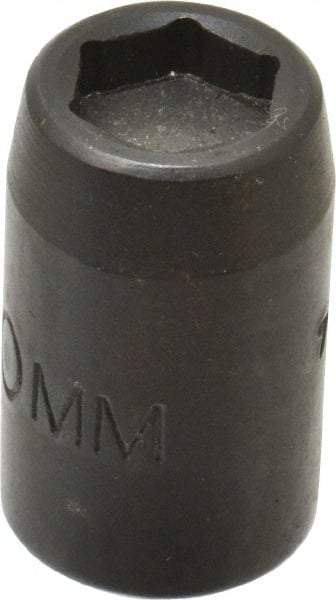Proto - 3/8" Drive, Power Socket - 6 Points, 1-5/32" OAL - USA Tool & Supply