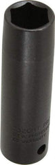 Proto - 1/2" Drive 5/8" Deep Thin Wall Impact Socket - 6 Points, 3-1/4" OAL - USA Tool & Supply