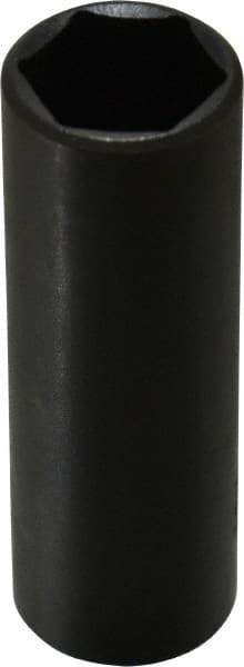 Proto - 1/2" Drive 7/8" Deep Thin Wall Impact Socket - 6 Points, 3-1/2" OAL - USA Tool & Supply
