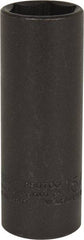 Proto - 1/2" Drive 15/16" Deep Thin Wall Impact Socket - 6 Points, 3-1/2" OAL - USA Tool & Supply
