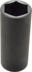 Proto - 1/2" Drive 1-1/16" Deep Thin Wall Impact Socket - 6 Points, 3-1/2" OAL - USA Tool & Supply