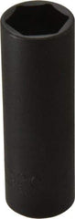Proto - 1/2" Drive 20mm Deep Thin Wall Impact Socket - 6 Points, 3-1/4" OAL - USA Tool & Supply