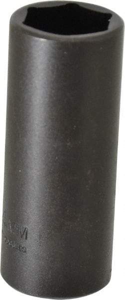 Proto - 1/2" Drive 24mm Deep Thin Wall Impact Socket - 6 Points, 3-1/2" OAL - USA Tool & Supply