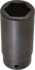 Proto - 1/2" Drive 30mm Deep Thin Wall Impact Socket - 6 Points, 3-1/2" OAL - USA Tool & Supply
