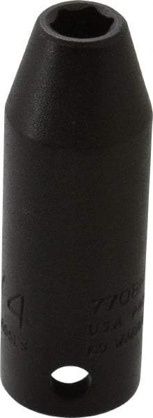Proto - 3/8" Drive 1/4" Deep Thin Wall Impact Socket - 6 Points, 2" OAL - USA Tool & Supply