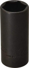 Proto - 3/8" Drive 3/4" Deep Thin Wall Impact Socket - 6 Points, 2-1/4" OAL - USA Tool & Supply