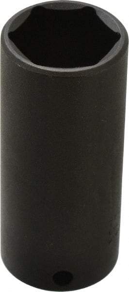 Proto - 3/8" Drive 15/16" Deep Thin Wall Impact Socket - 6 Points, 2-7/8" OAL - USA Tool & Supply
