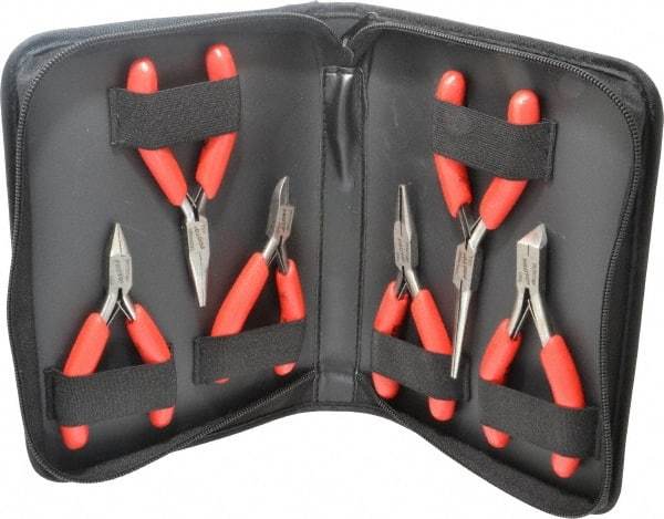 Proto - 6 Piece Mini Plier Set - Comes in Kit Bag - USA Tool & Supply