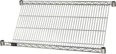 Quantum Storage - 1 Shelf Wire Shelving Unit - 48" Wide x 18" Deep x 1" High, - USA Tool & Supply