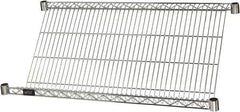 Quantum Storage - 1 Shelf Wire Shelving Unit - 36" Wide x 24" Deep x 1" High, - USA Tool & Supply