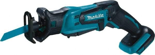 Makita - 18V, 0 to 3,000 SPM, Cordless Reciprocating Saw - 1/2" Stroke Length, 16" Saw Length, Lithium-Ion Batteries Not Included - USA Tool & Supply