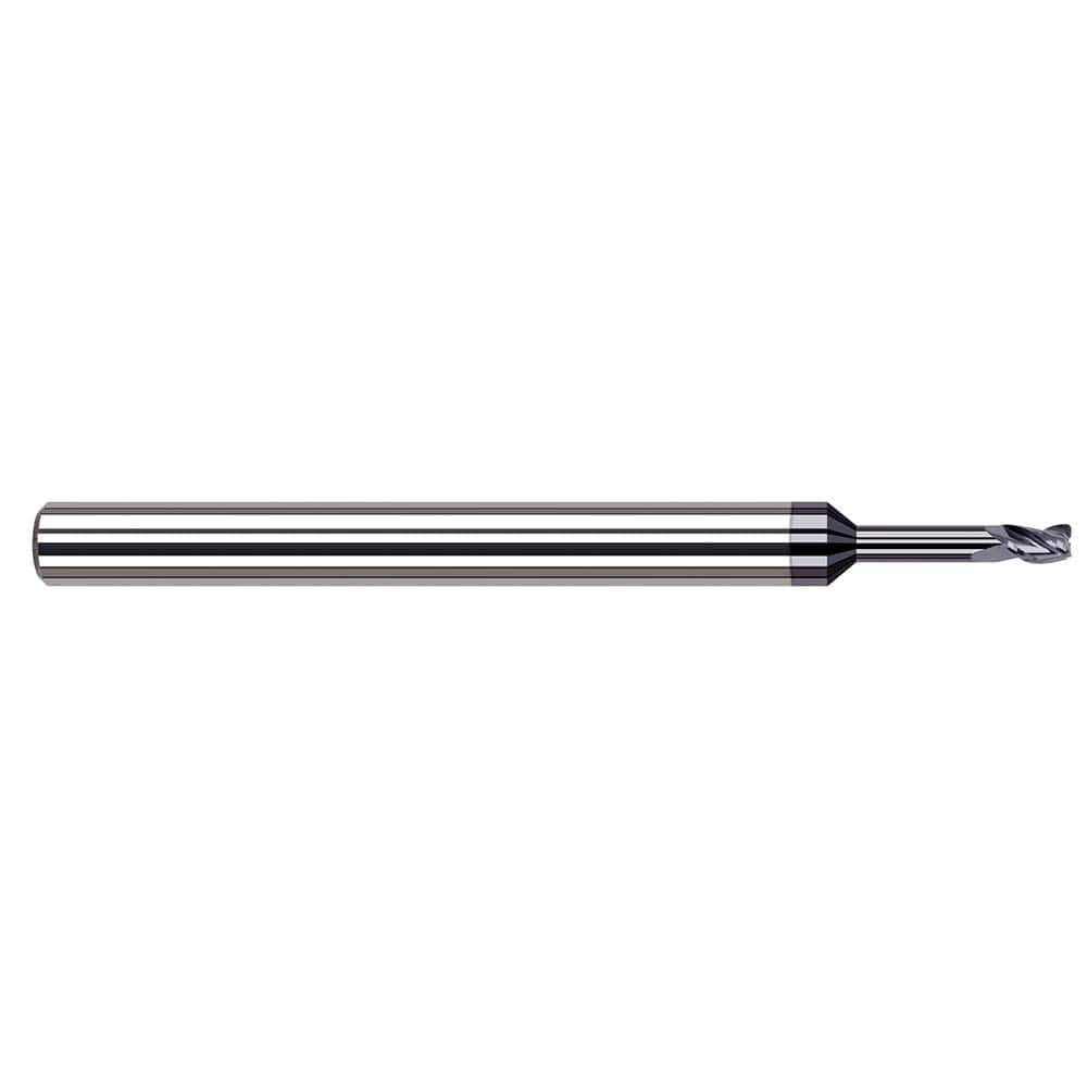 Harvey Tool - Corner Radius & Corner Chamfer End Mills; Mill Diameter (Inch): 1/4 ; Mill Diameter (Decimal Inch): 0.2500 ; End Type: Corner Radius ; Corner Radius (Decimal Inch): 0.0300 ; Number of Flutes: 4 ; Material: Solid Carbide - Exact Industrial Supply