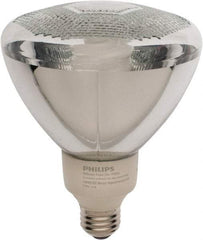 Philips - 20 Watt Fluorescent Flood/Spot Medium Screw Lamp - 2,700°K Color Temp, 850 Lumens, 120 Volts, PAR38, 8,000 hr Avg Life - USA Tool & Supply