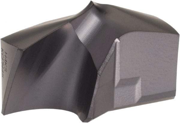 Kennametal - Series KSEM Plus, 26mm Diam Grade KCPM45 140° Replaceable Drill Tip - Carbide, TiAlN Finish, 5 Seat Size - USA Tool & Supply
